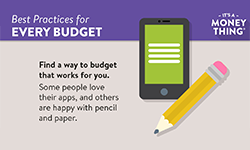 Budgeting Basics Banner